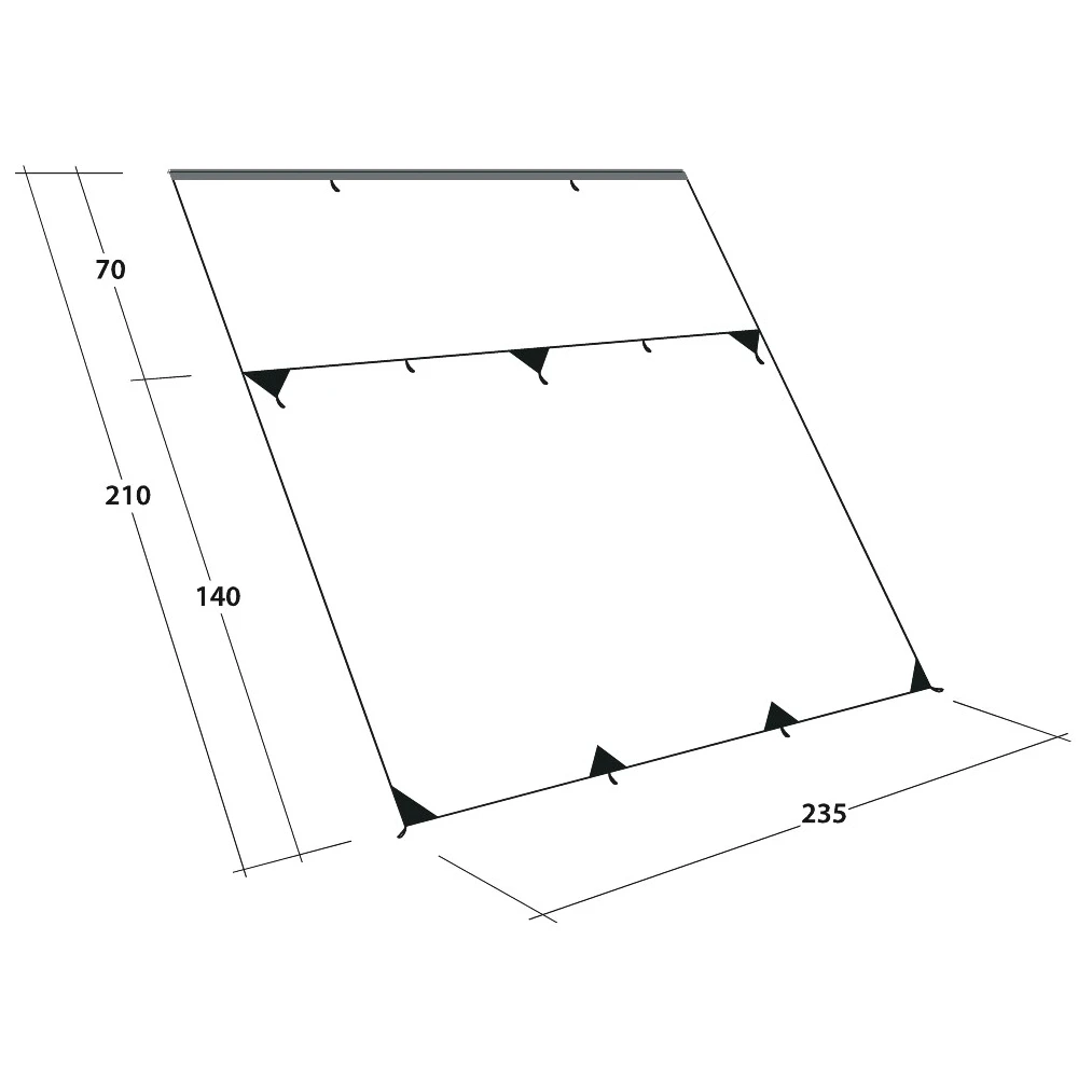 Outwell Hillcrest Tarp - Tarp 6 Outwell Hillcrest Tarp - Tarp - Image 6