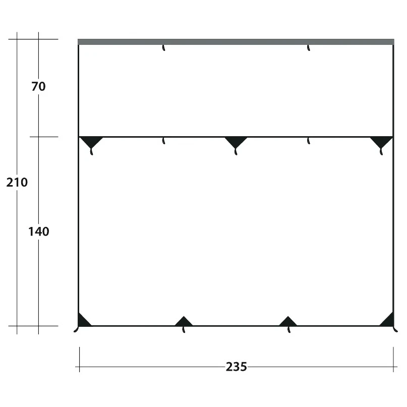 Outwell Hillcrest Tarp - Tarp 7 Outwell Hillcrest Tarp - Tarp - Image 7