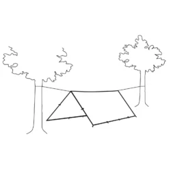 Robens Tarp 4 X 4 Trail Range - Tarp -Brunner Shop robens tarp 4 x 4 trail range tarp detail 6