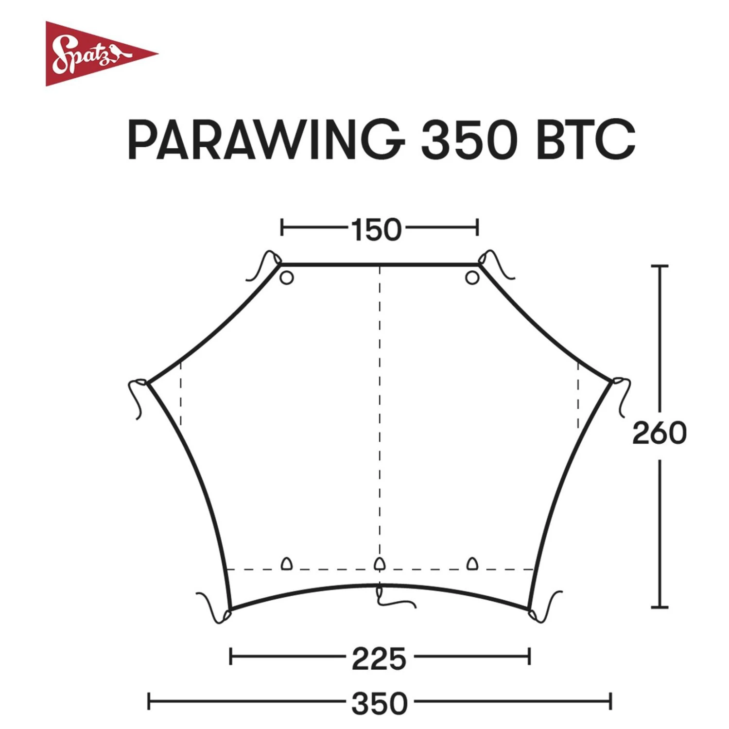 Spatz Parawing 350 BTC - Tarp 2 Spatz Parawing 350 BTC - Tarp - Image 2